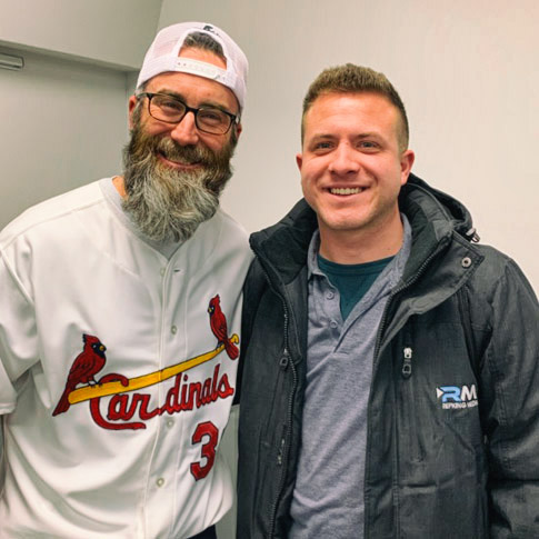 Jason Motte with Tyler Repking