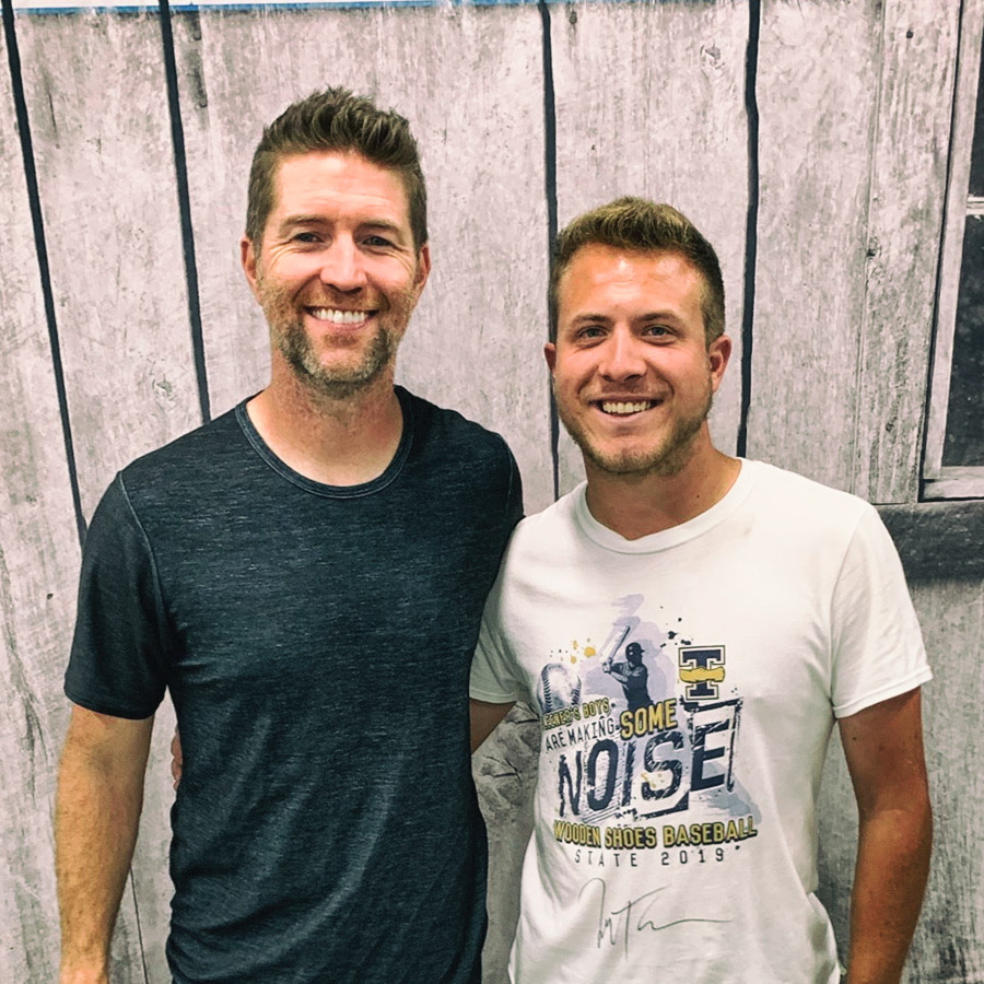 MCA Nashville Recording Artist, Josh Turner, and Tyler Repking at the 2019 Effingham County Fair